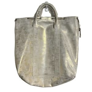 ATM Anthony Thomas Melillo Gold Tote Bag